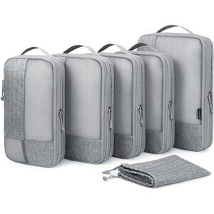 Compression Packing Cubes for Travel, 6 Set Travel Packing Cubes for Carry on